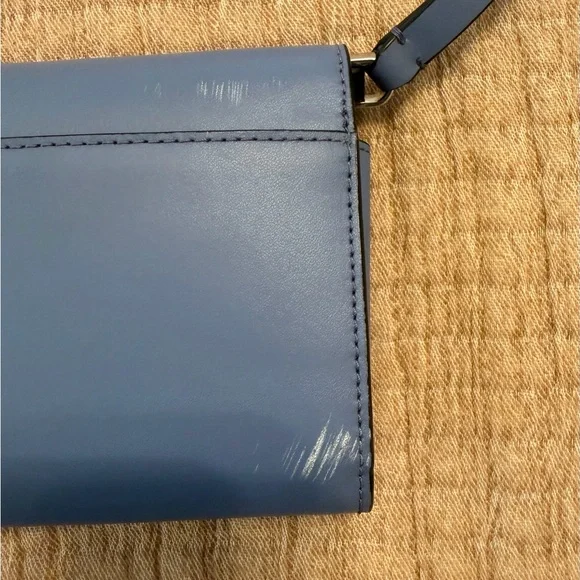 Kate Spade Navy Crossbody Bag with Scallop Detail - Picture 7 of 12